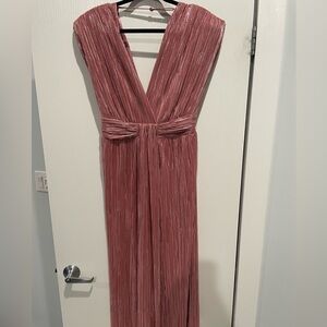 Sabina Musayev Harvey Dress in Antique Rose